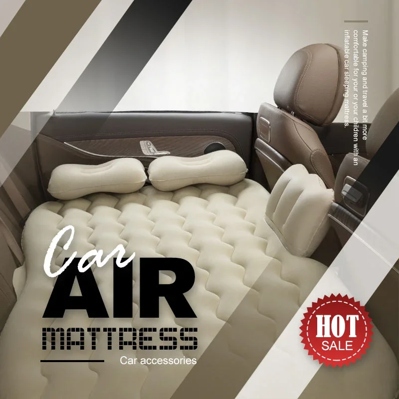 

Car Air Mattress Car Inflatable Bed Back Seat Mattress Airbed for Rest Sleep Travel Camping Inflatable Sofa Cushion Car Accessor