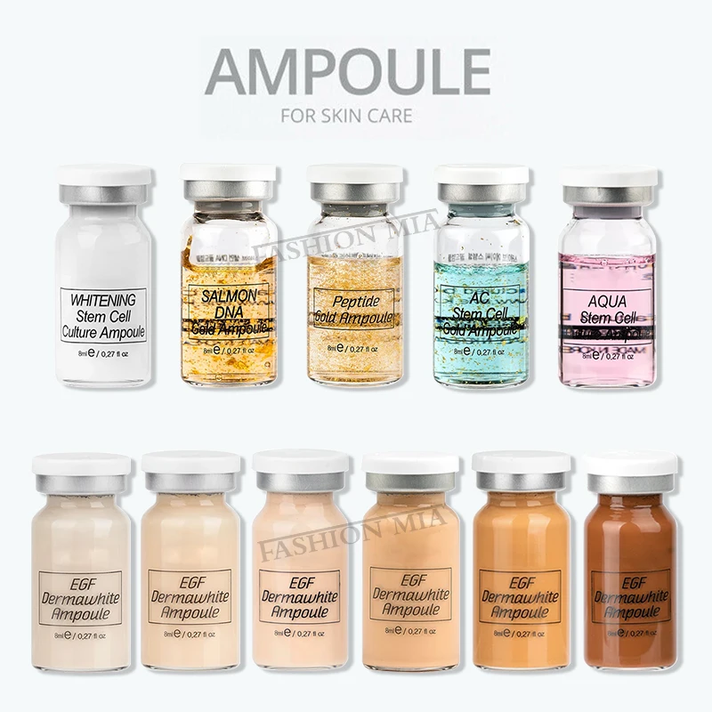 

STAYVE Derma White BB Ampoule Serum 8ml BB Cream Liquid Foundation For Shades Brightening Foundation Acne Healing Face Treatment