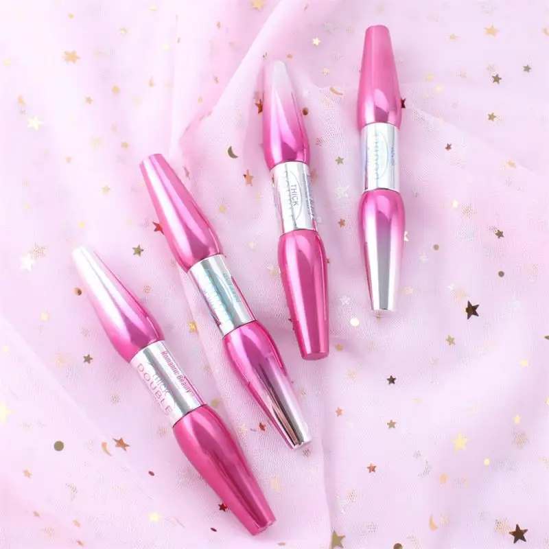 Двухсторонняя цветная тушь для ресниц водоСТОЙКАЯ и не снимает влагу стойкий