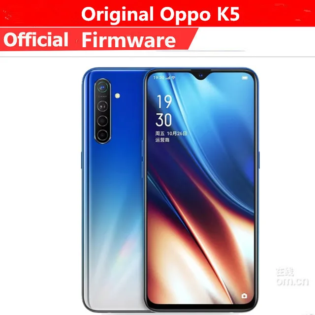 Oppo K5 смартфон с 6 4 дюймовым дисплеем процессором Snapdragon 730G ОЗУ 8 ГБ ПЗУ 256 4G LTE Android 9 0