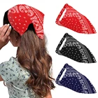 Женский эластичный треугольный шарф, модная эластичная резинка в богемном стиле, лента для волос, повязка на голову, повседневные украшения, аксессуары, подарок