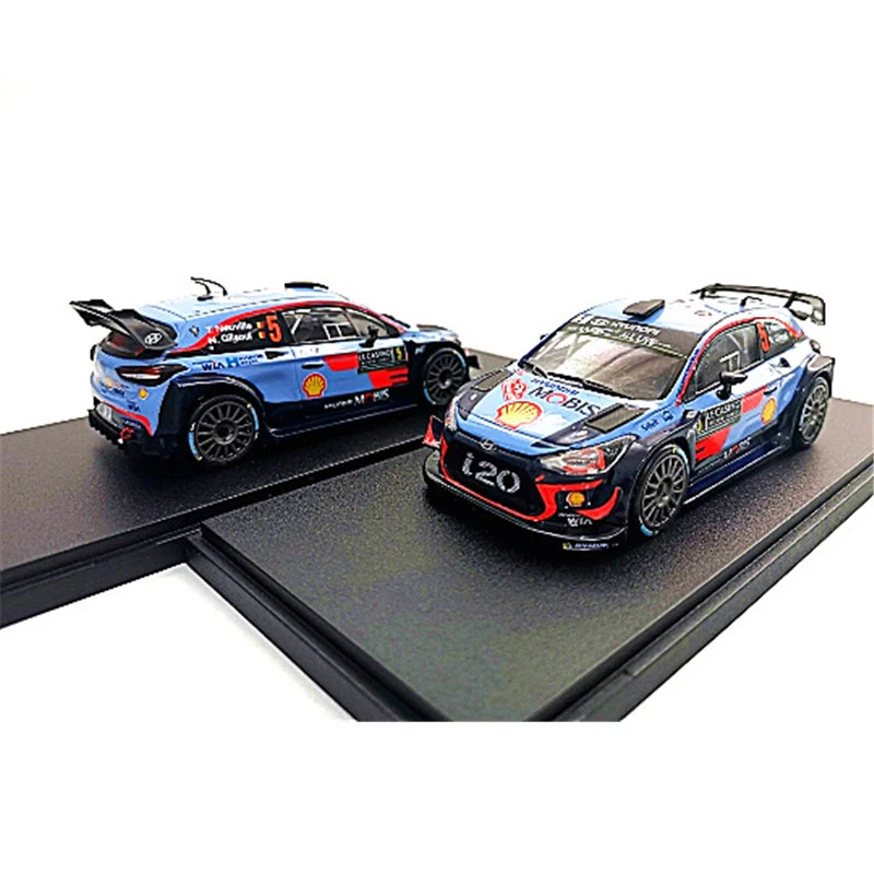 1/43 I20 WRC #5 победитель моделирование автомобиля модели современного гоночный