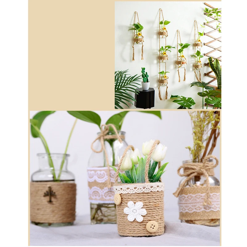 Джутовый шнур шпагат 2 5 мм 3 4 6 8 10 мм|Ювелирная фурнитура и компоненты| |