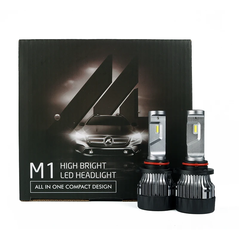 Светодиодсветодиодный лампы для автомобильных фар 60 Вт 9005 лм 9006 К|Передние