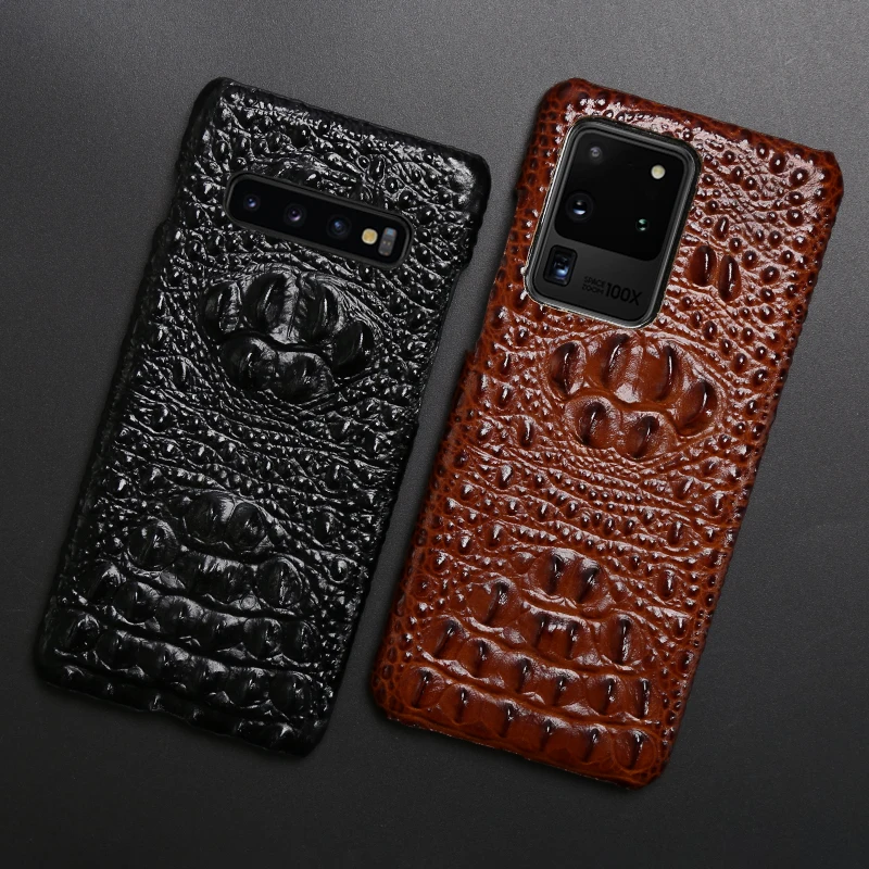 Чехол для телефона из натуральной кожи Samsung Galaxy S20 S8 S9 s10e S10 Plus Note Ultra 8 10 plus чехол A50