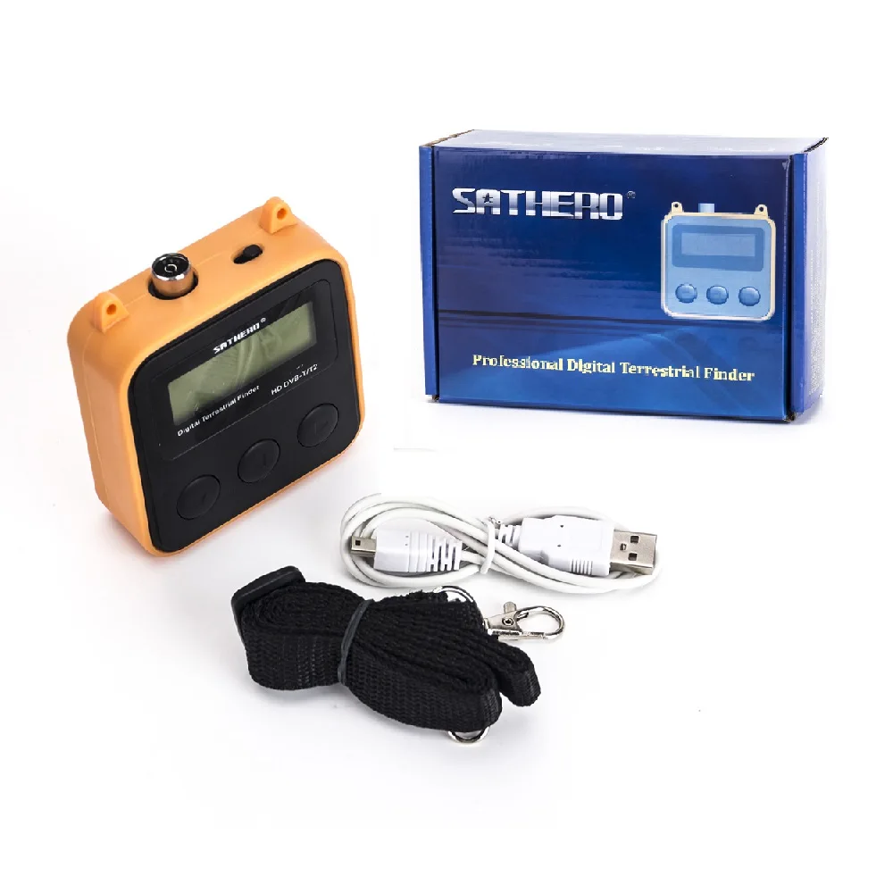 SH-110HD Спутниковый Искатель DVB-T2 Цифровой HD DVB-T Сигнал Finder ЖК-DVB T2 Метр Для ТВ-тюнера