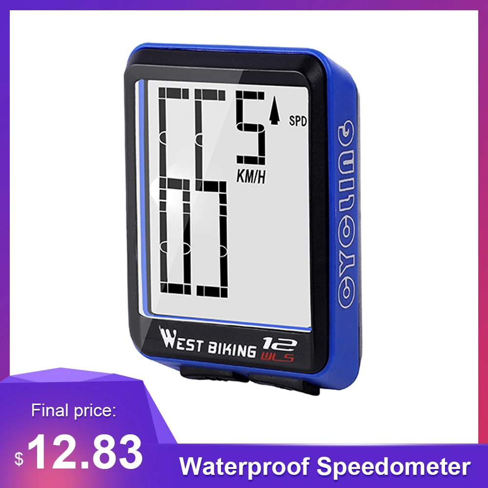 Беспроводной Велосипедный компьютер водонепроницаемый велосипедный спидометр