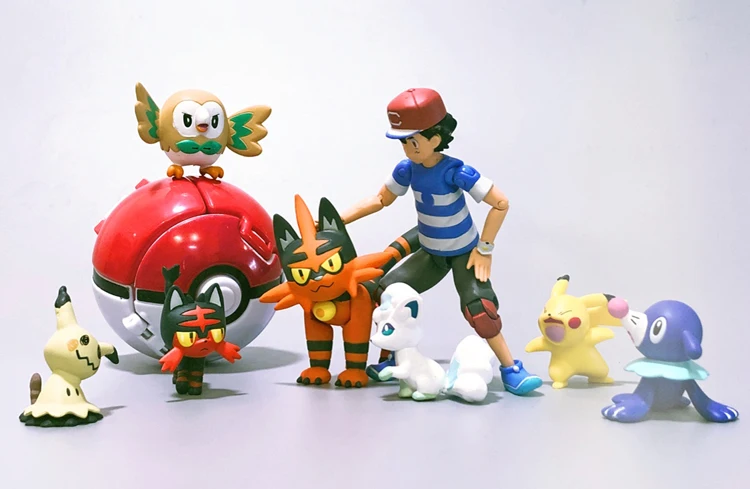 

Second Bomb Pokemon Poke Ball Timer Great Ultra Torchic Action Figures Model Finished Goods