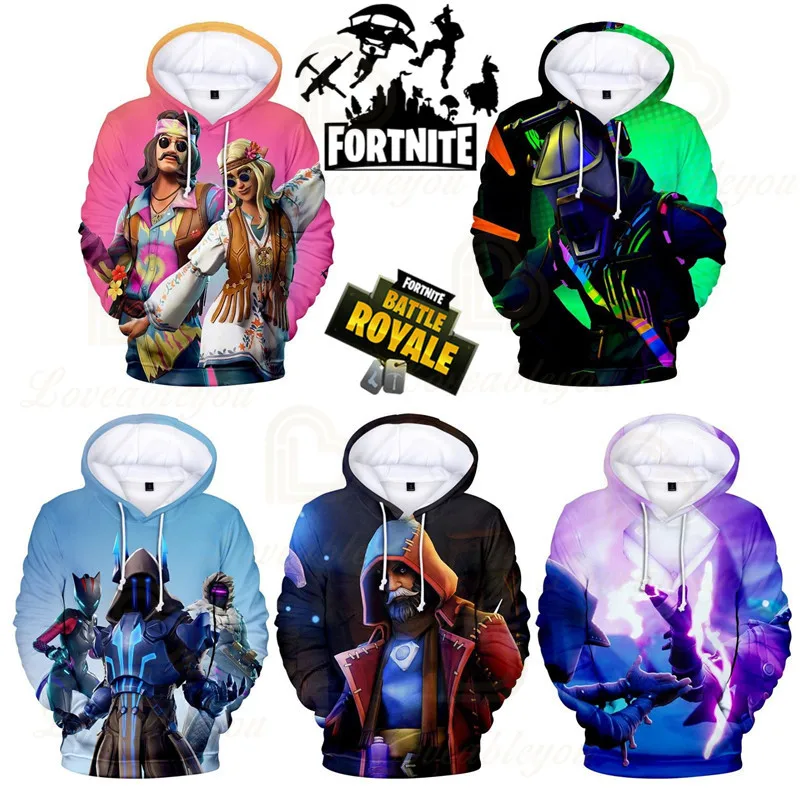 

Fortnite Victory Shoot Game Battle Royale 3D Hoodies Babys Clothing Harajuku Sweatshirt Children Cute Kids Hero Tops Boys Girls