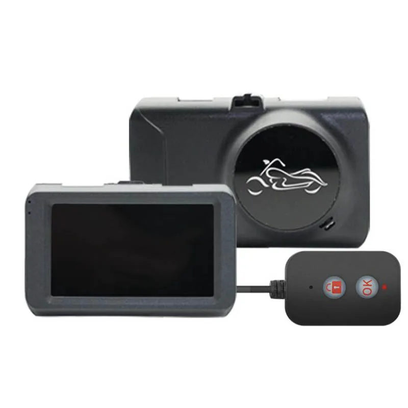 3 0 дюймовый водонепроницаемый IP67 моторегистратор HD 1080P с двумя объективами