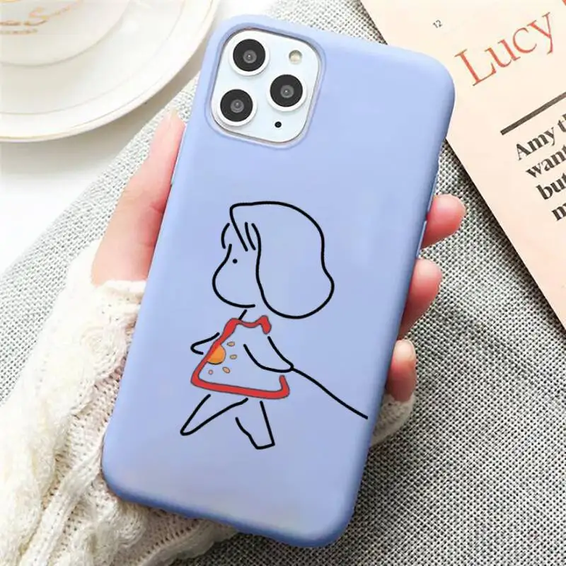 

Always And Forever Best Friends Phone Case Candy Color for iPhone 11 12 mini pro XS MAX 8 7 6 6S Plus X SE 2020 XR