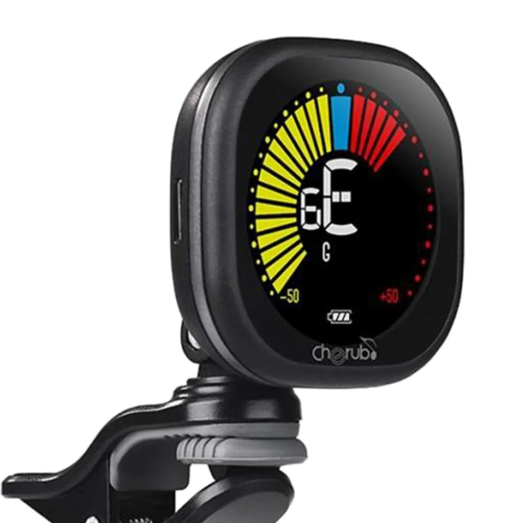 

Digital Guitar Tuner Clip-on Foldable Ukulele Violin Parts Accessories