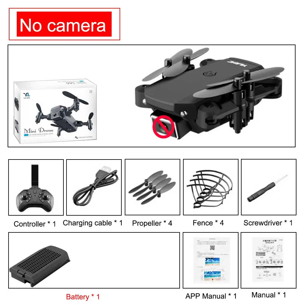 

2020 New mini RC 4K HD Cameraai Drone WiFi Fpv Pressure Altitude Maintenance 15 Minutes Battery Life Foldable Quadcopter toys