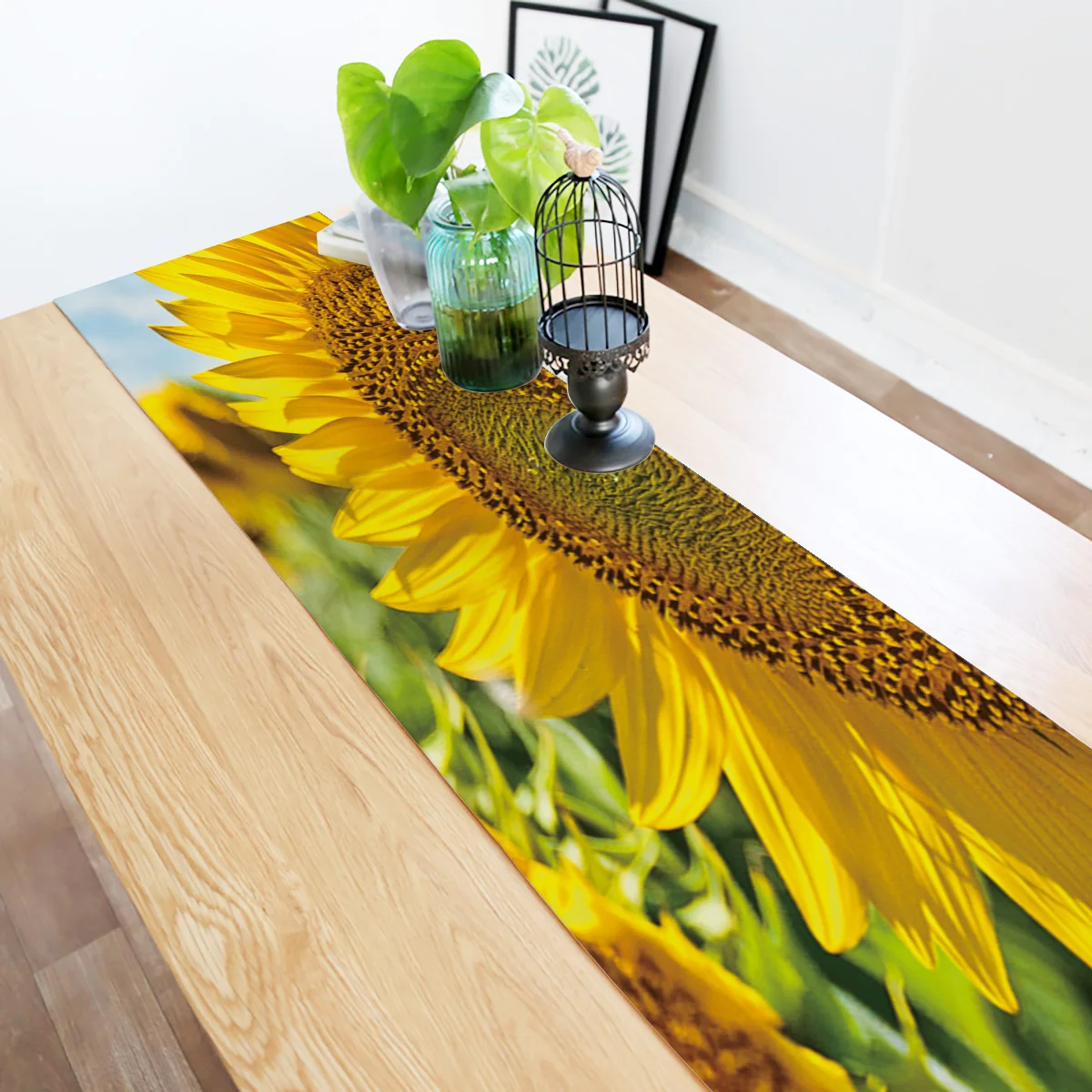 Подсолнух летняя настольная дорожка украшение для стола Свадебная вечеринка
