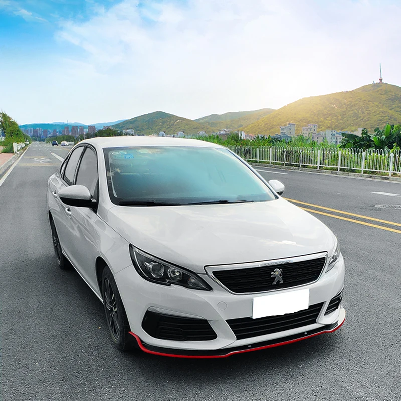 Для Peugeot 308 средства ухода за кожей комплект спойлер 2016 2018 для ABS задняя губа
