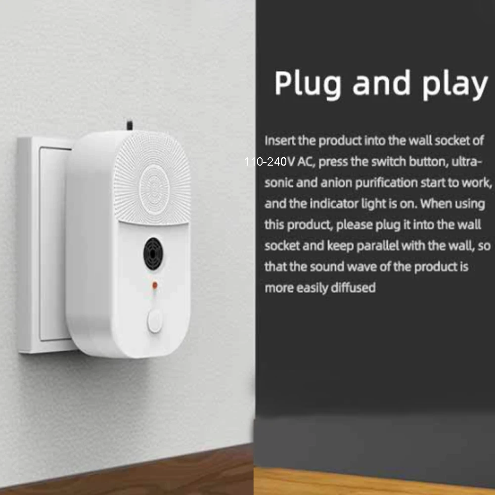 110 240V 2 в 1 Электронный ультразвуковой появлению пылевых клещей убийца + анион