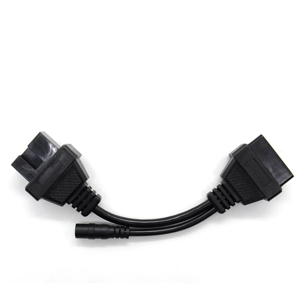 2021 Новый 16 Pin Obd2 мужчина к 12PIN Порты и разъёмы Разъем Адаптера OBDII 16pin для 12pin OBD