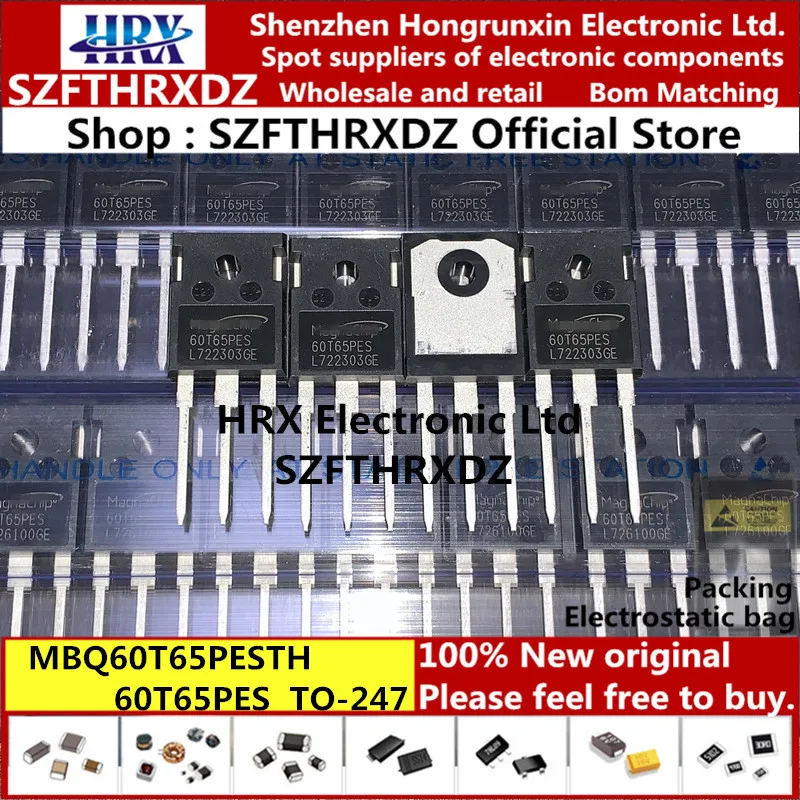 MBQ60T65PES TO-247 60T65PES TO247 MBQ60T65PESTH 60A 650V IGBT 30 шт/трубка(5 шт-10 шт