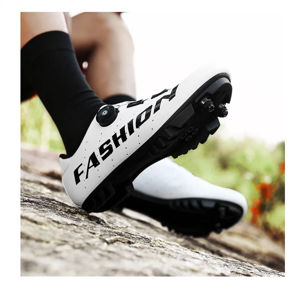 

Cycling shoes road Men's sneakers Mountain bike Cleat flat shoes mtb Women bicycle Sneakers Road cycling footwear spd