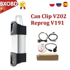 2021 подходит для renault Can Clip Golden Full Chip CYPRESS AN2131QC OBD2 автомобильный диагностический сканер Reprog V200