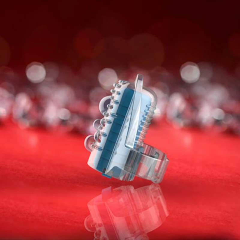 Мини пальчиковые Вибраторы Клитор стимулирует язык вибратор секс-продукт G-spot