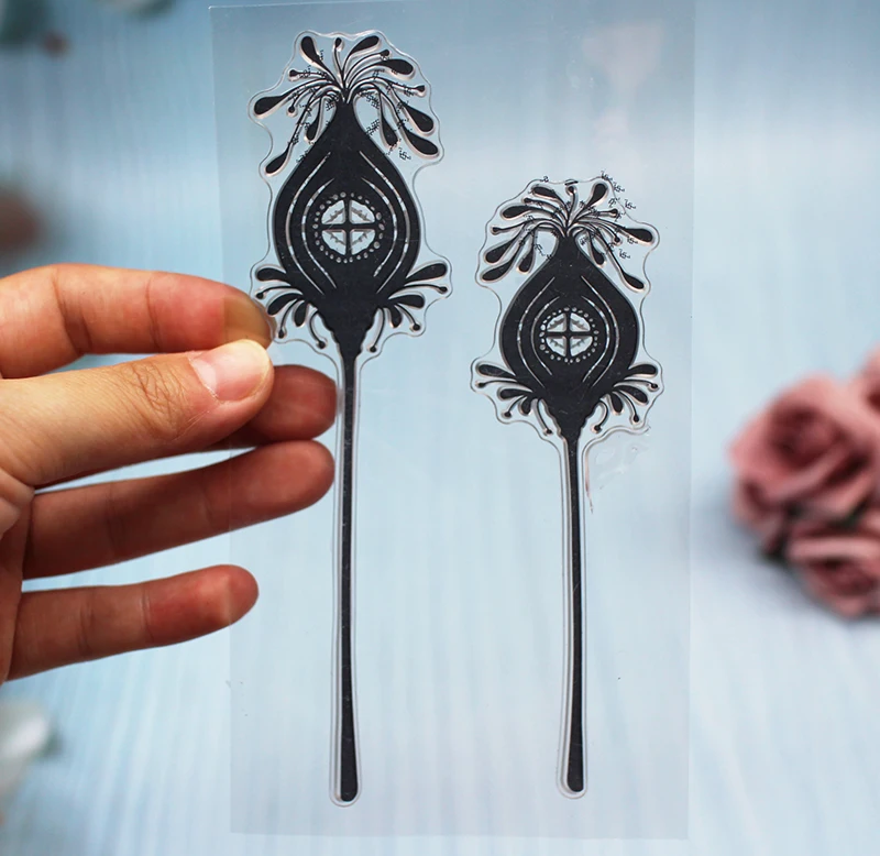 Цветочный дом прозрачные штампы для photo Фото/альбом изготовление карточек День