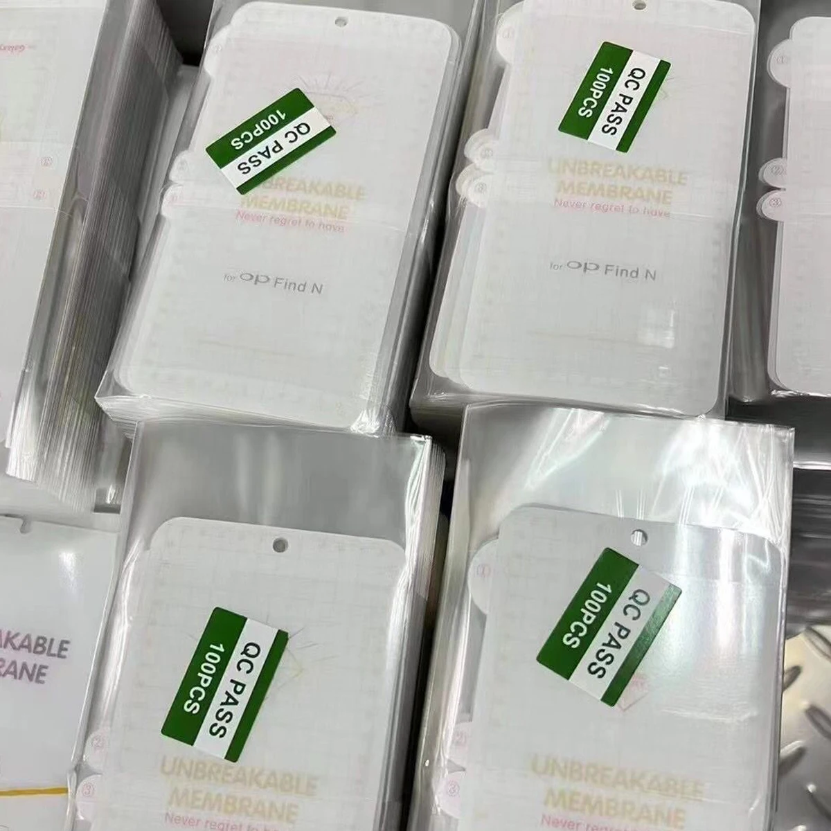 0 15mm unbreakable membrane front hydrogel gel film for oppo find n nano screen protector protective film free global shipping