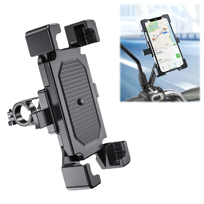 

Bicycle Phone Holder Handlebar Stand Universal Bike Motorcycle Cellphone GPS Mount Support for IPhone 11 Samsung Bracket