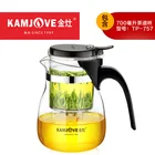 Великолепный искусственная чашка Kamjove для чая * кружка и чайник 700 мл, стеклянный чайник Gongfu, пресс для приготовления чая