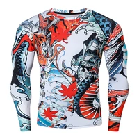 fashion men chinese style t shirt vintage dragon print shirt casual streetwear tops fitness running cycling clothes size m 3xl