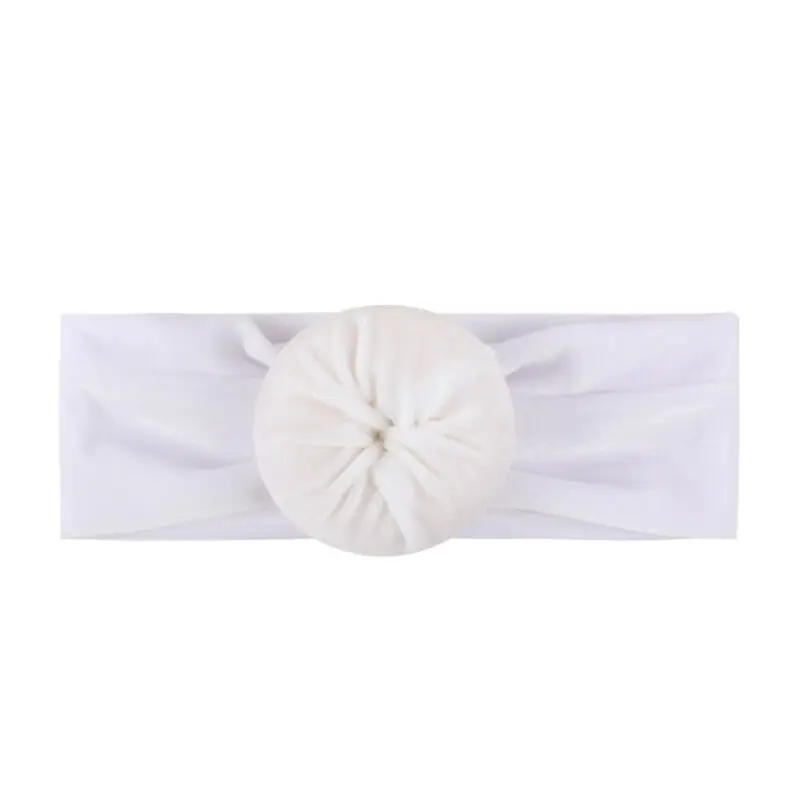 

Imcute Baby Spring Autumn Fashion Toddler Baby Velvet Solid Knot Ball Headdress Accessories Headwrap Headband
