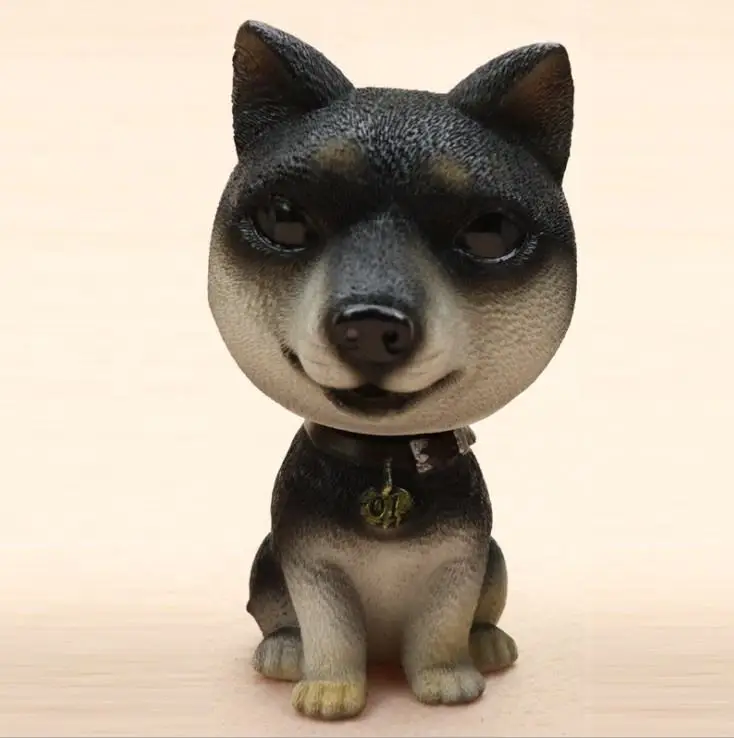 

Cartoon car dog decoration car shaking head puppy decoration supplies creative resin car interior 1805784