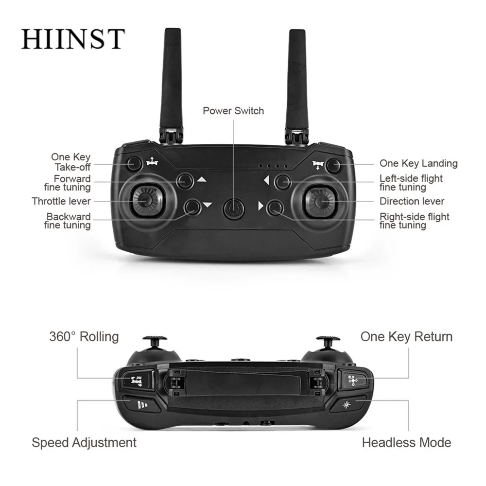 Мини-Квадрокоптер Hiinst 2 4 ГГц Wi-Fi 4K HD канала | Игрушки и хобби