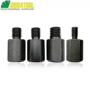 Алмазные коронки SHDIATOOL, переходник с различной резьбой для насадок M14 на M10 или M14 на 58 или 58 на M14