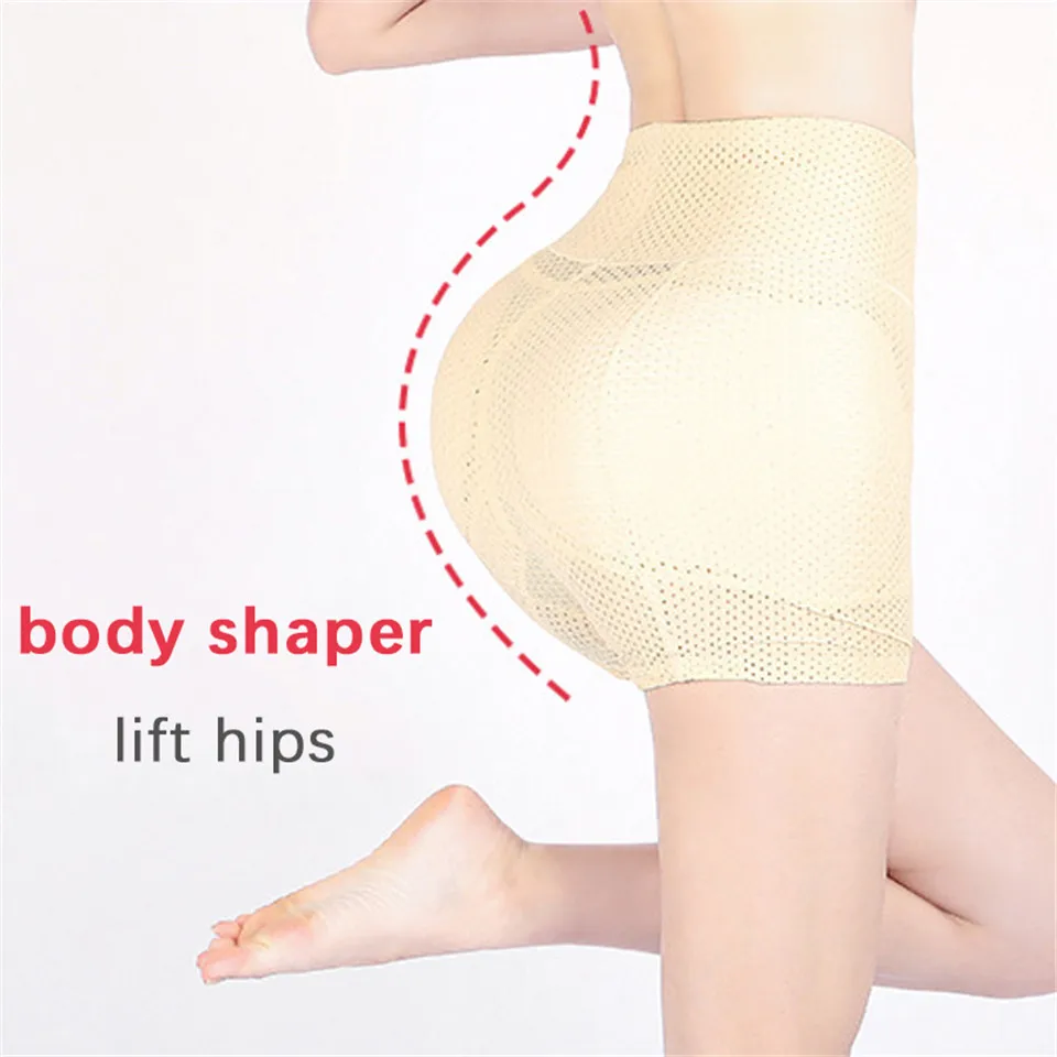 thong shapewear Shapewear High Waist Panties Butt Lifter Pad Foam Hip Enhancer Underpants Fake Buttock Female Body Sexy Women's Underwear maidenform shapewear