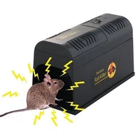 humane electric mouse trap rat cage mice killer high voltage rodent zapper garden mousetrap device gardening tools and equipment