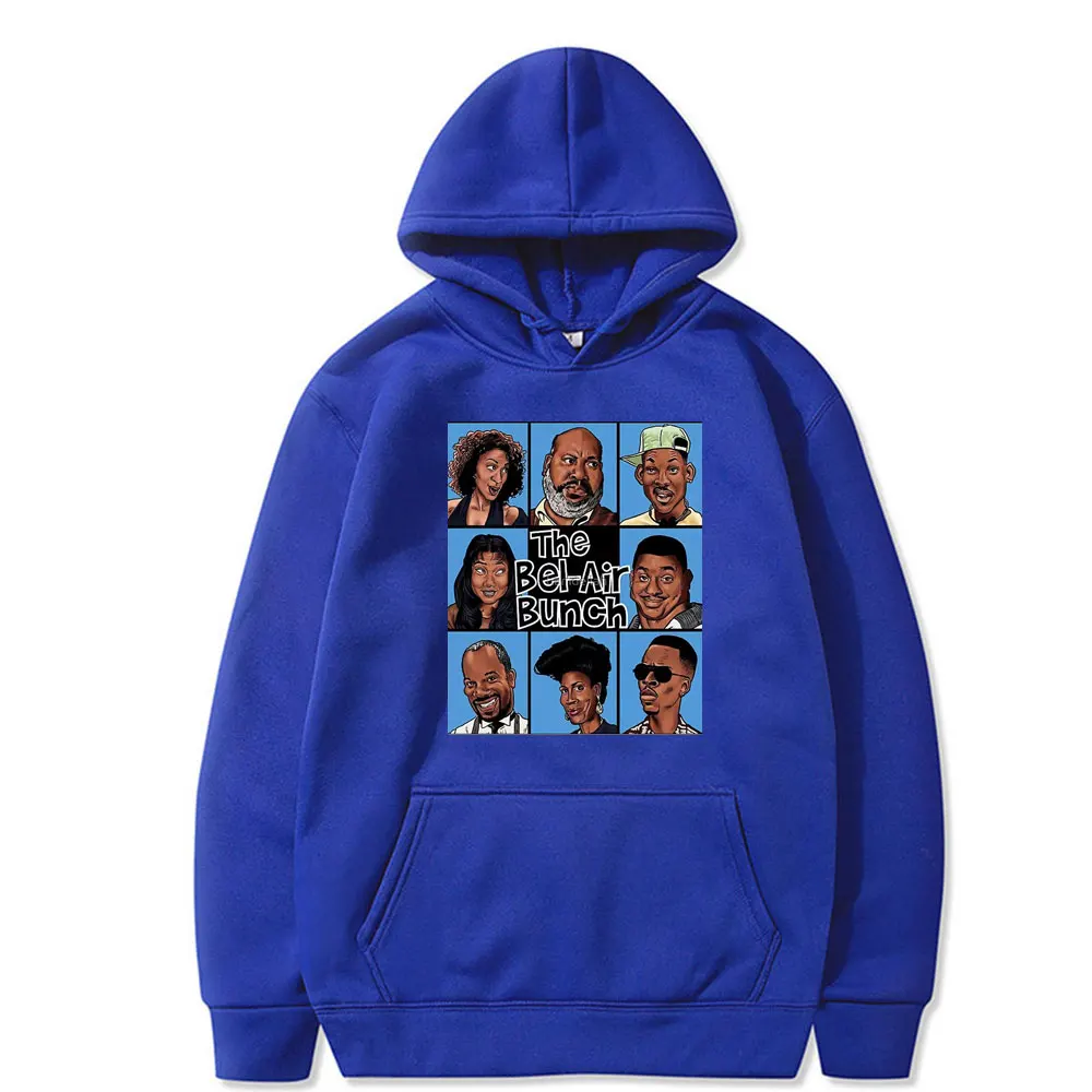 

comedy TV hoodie Fashion The Fresh Prince Of Bel Air funny hoodie men Will Smith hip-hop loose top Printed polar fleece hoodie