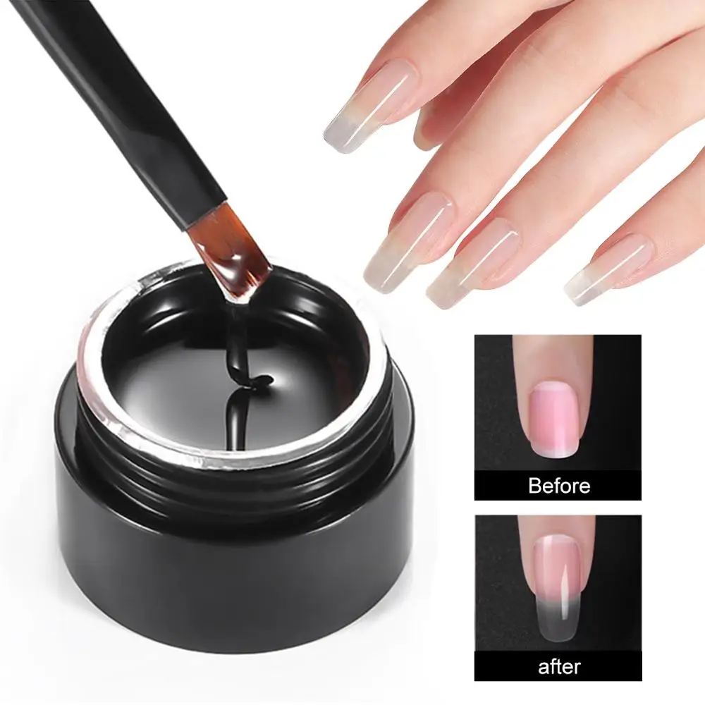 MSHARE не сжигающий гель для наращивания ногтей толстый розовый пальцев телесный