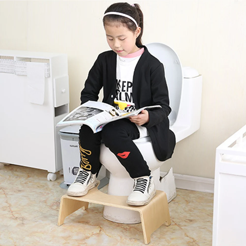 

Toilet Step Stool Anti Constipation Strong Bearing Wear Resistin Multifunction Bathroom Squat Potty Foot Stool