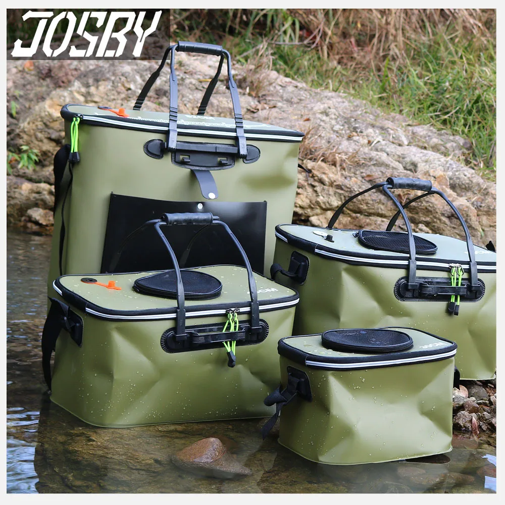 Портативная Рыболовная Сумка JOSBY EVA складное рыболовное ведро коробка для живой