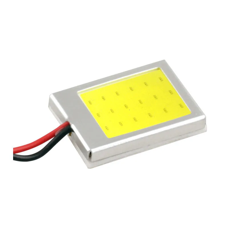 1 Piece W5W T10 C3W C5W C10W BA9S Festoon LED COB LED Panel Dome Lamp Auto Car Interior Reading Plate Light Ceiling Wired Lamp