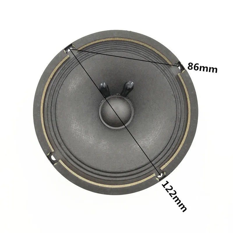 I KEY BUY 2 шт. 5 дюймов 16 Ом RMS 20 Вт Hifi система полный диапазон громкие динамики чистая