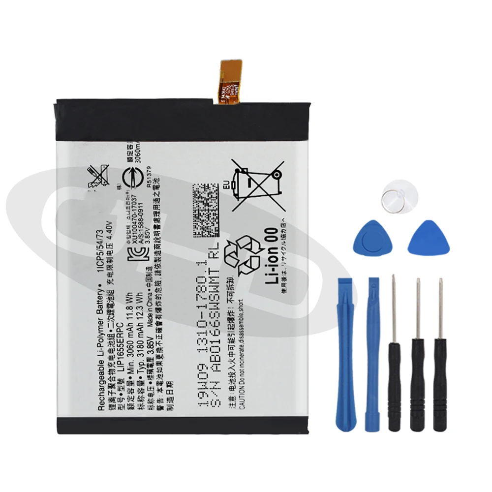 Высокое качество Замена 3800mah LIP1655ERPC для Sony XZ2 H8296 батареи|Аккумуляторы мобильных