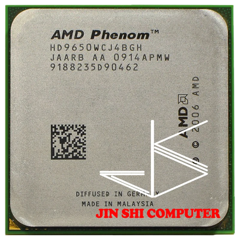 

Free Shipping AMD Phenom X4 9650 Quad-Core DeskTop 2.3GHz CPU HD9650WCJ4BGH Socket AM2+/940pin