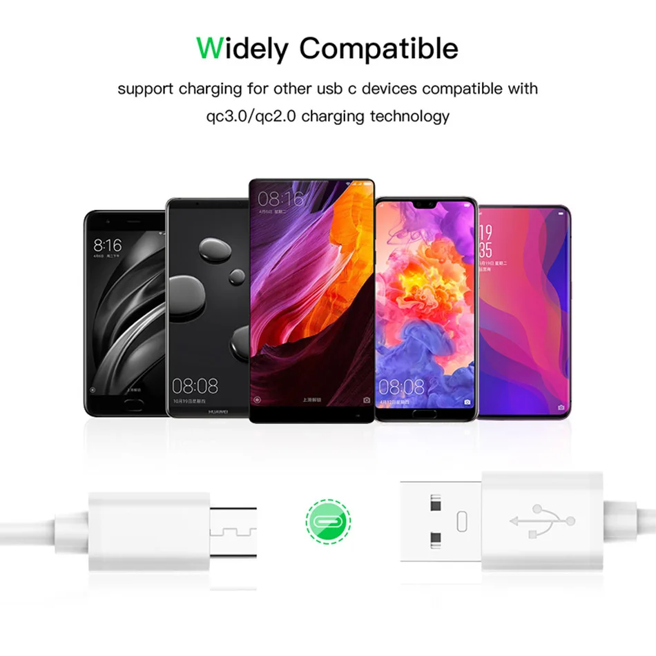 Кабель USB Type C для Huawei Mate 30/20/P30/P20/P10 Pro Lite/P Smart/USBC 5 А|Кабели мобильных телефонов| |