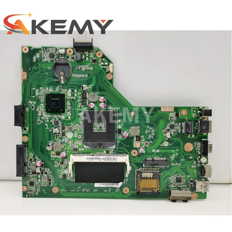 

Akemy K54C REV 2.1 Laptop Motherboard for Asus K54C X54C K54L Mainboard PGA989 With HM65 DDR3 4G-RAM