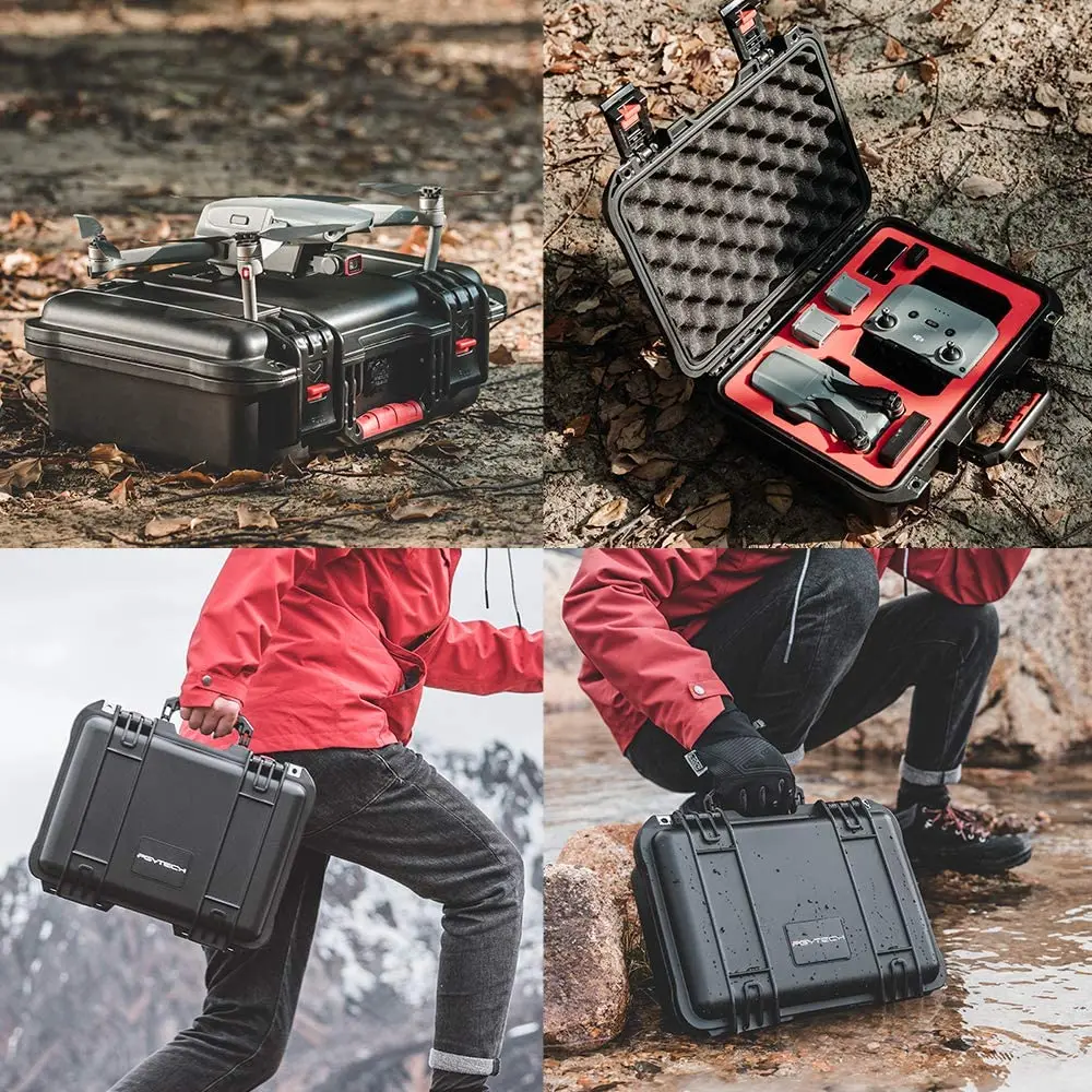 

PGYTECH DJI Mavic Air 2 Drone Safety Carrying Case Waterproof Storage Suitcase For DJI Mavic Air2 Accessories