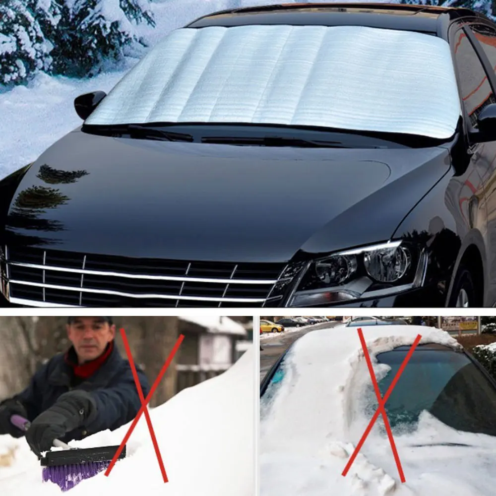 Автомобильный хлопковый солнцезащитный козырек от снега и мороза