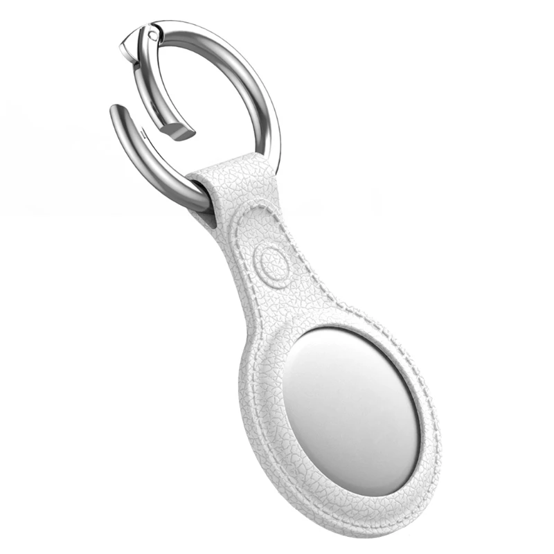 Durable Protective Cover TPU Texture Shell Use Directly Tracker Case for AirTags Tracker Anti-abrasion