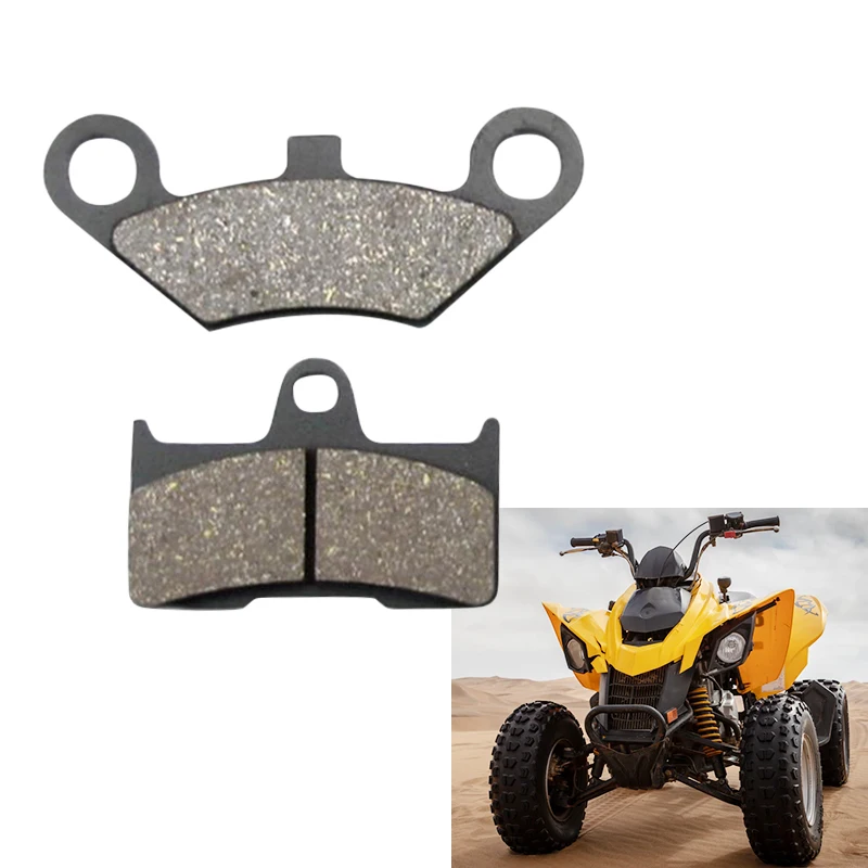 12 шт. ATV передние и задние тормозные колодки для CFmoto CF500 CF600 X5 X6 X8 U5 ATV UTV Quad Мотоцикл и т. д. полуметаллические аксессуары для ATV